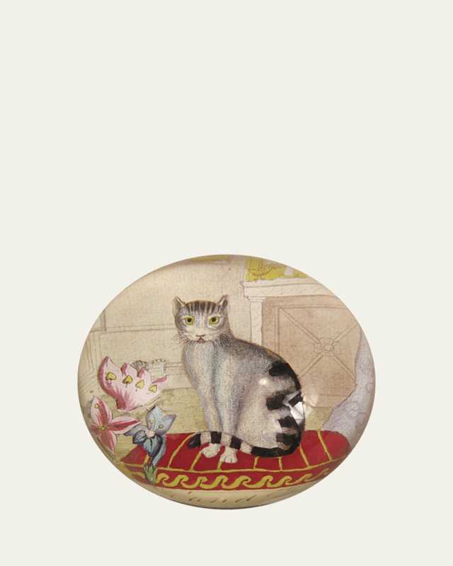 Cat Dome Paperweight